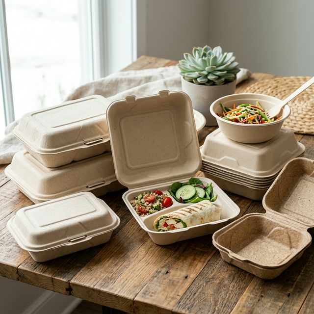 Bagasse Meal Plates